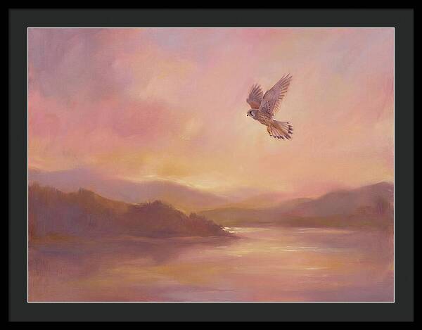 Kestrel In Skies