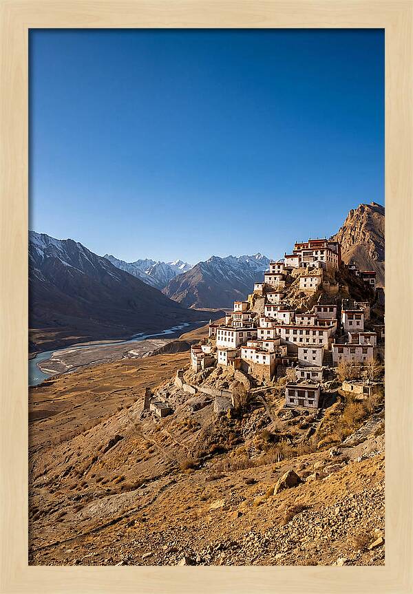 Key Monastery In Spiti Valley