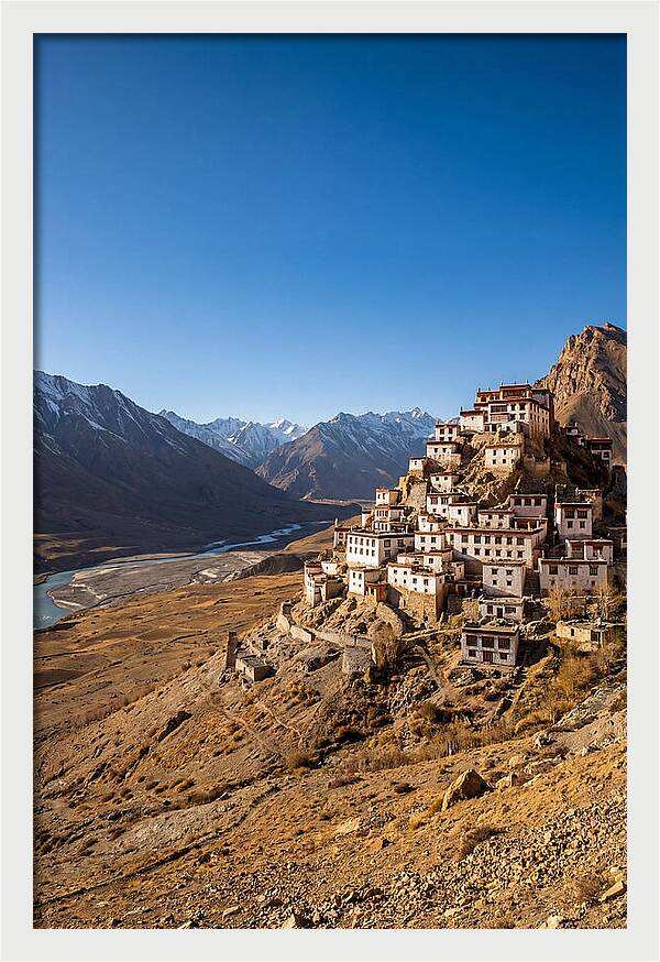 Key Monastery In Spiti Valley