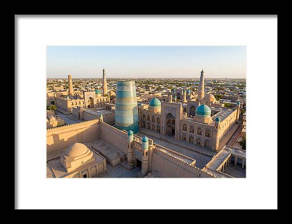 Khiva Ichon Qala At Golden Hour