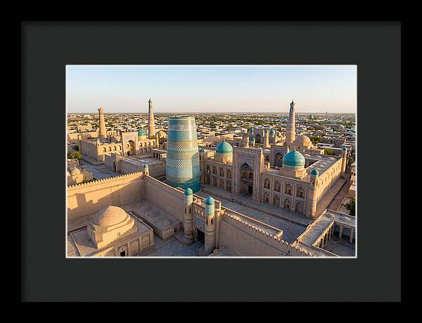 Khiva Ichon Qala At Golden Hour