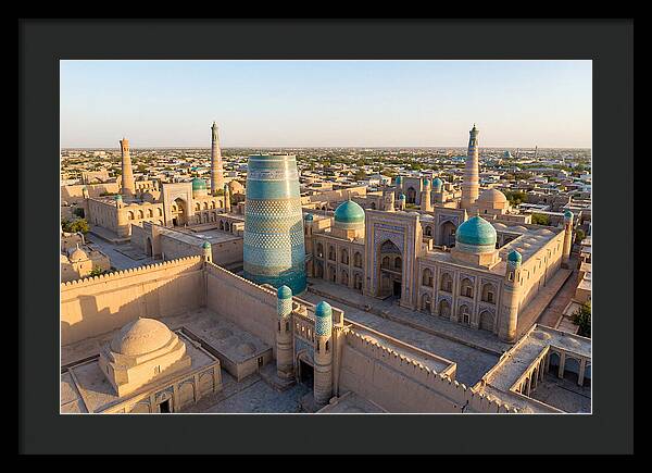 Khiva Ichon Qala At Golden Hour