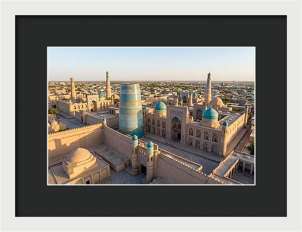 Khiva Ichon Qala At Golden Hour