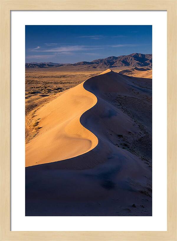 Khongoryn Els Dunes At Sunset