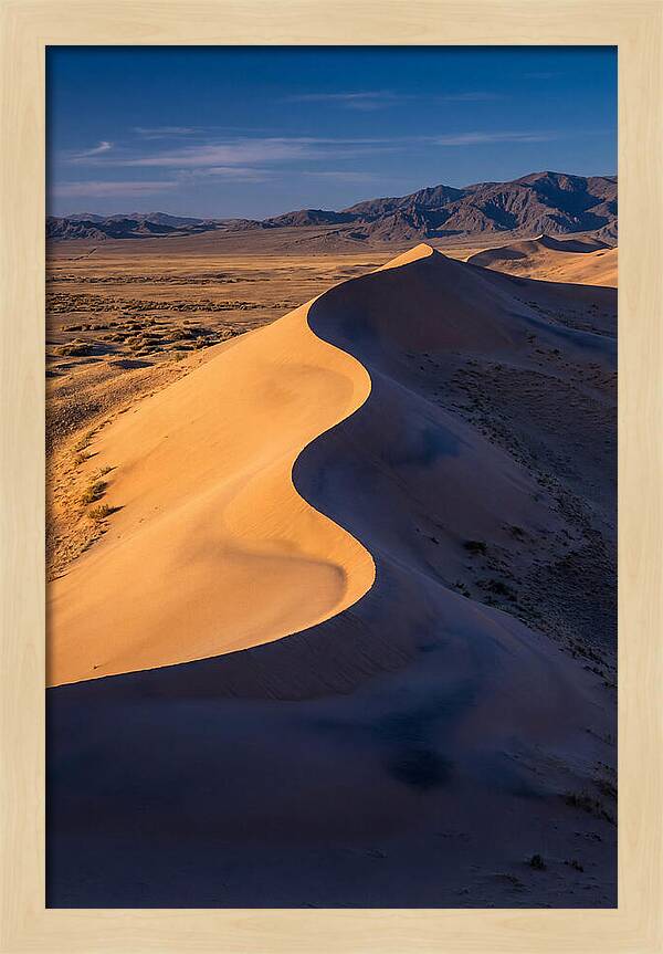 Khongoryn Els Dunes At Sunset