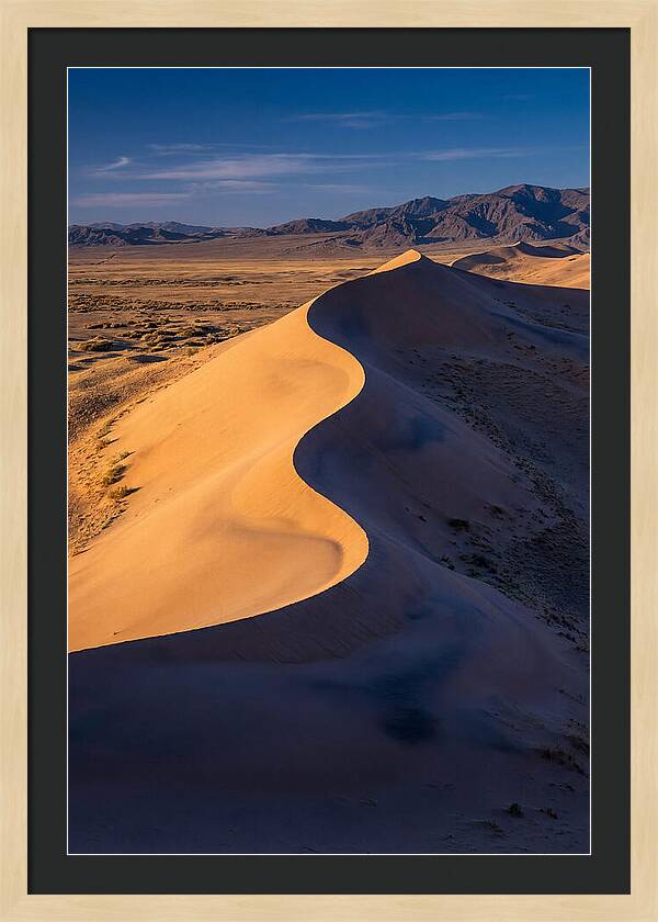 Khongoryn Els Dunes At Sunset