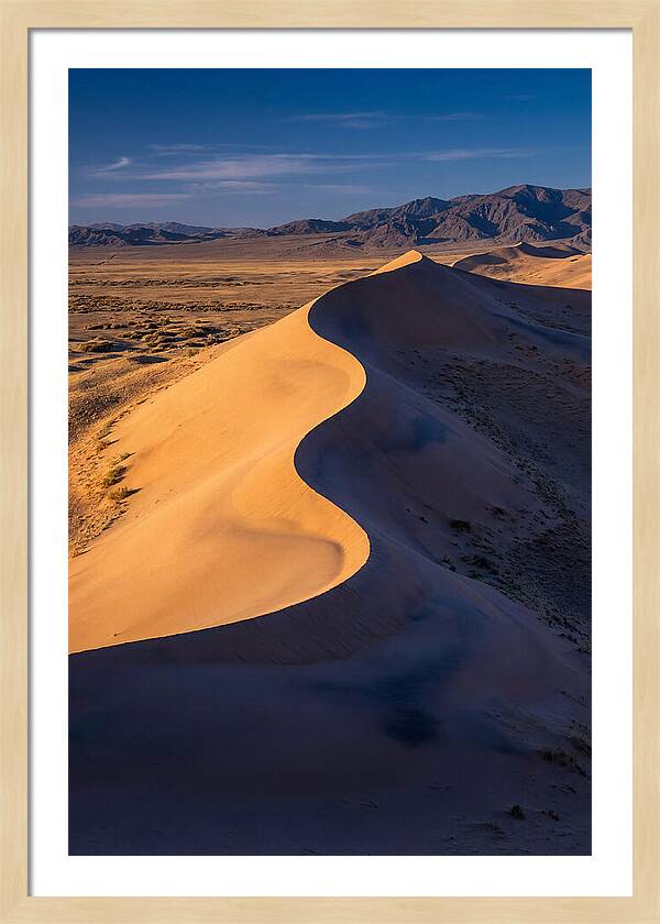 Khongoryn Els Dunes At Sunset