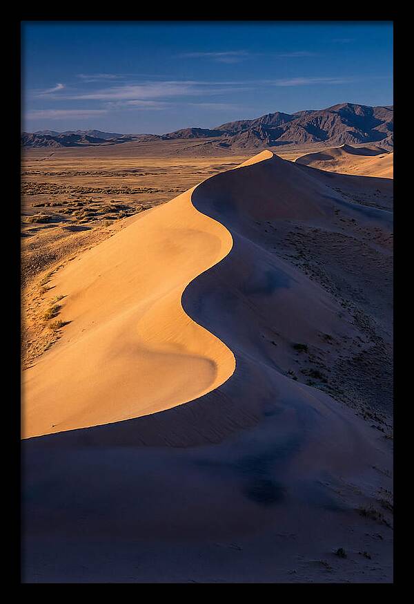 Khongoryn Els Dunes At Sunset