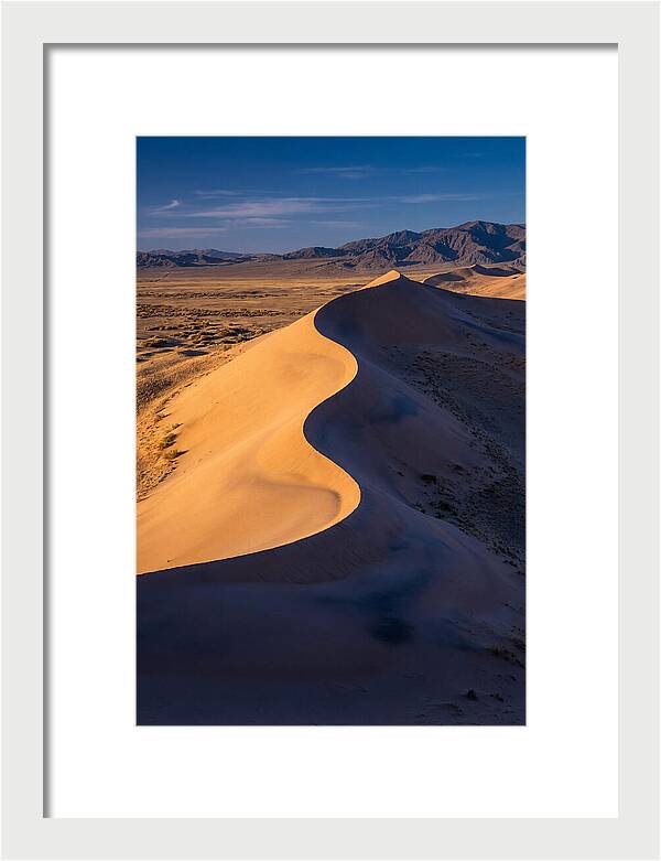 Khongoryn Els Dunes At Sunset