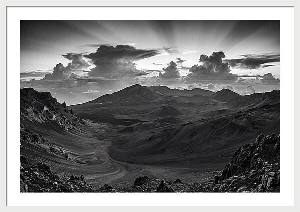 Kilauea Crater Twilight Vista