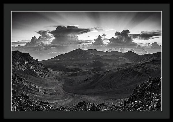 Kilauea Crater Twilight Vista