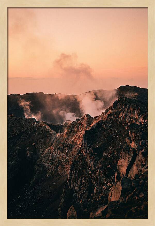Kilauea Twilight Rim Glow