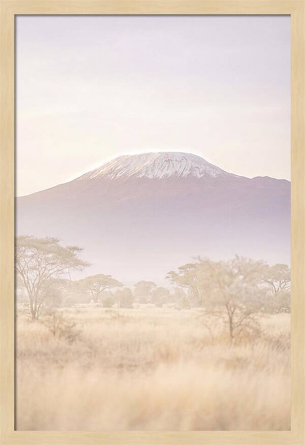 Kilimanjaro Above The Amboseli Savanna