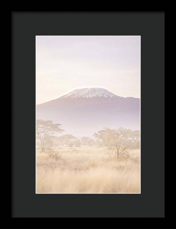 Kilimanjaro Above The Amboseli Savanna