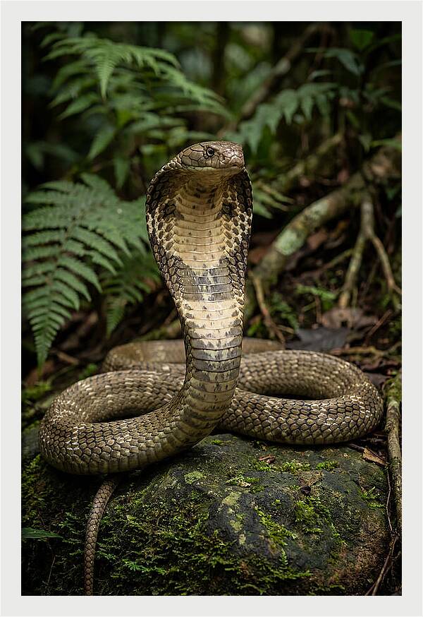 King Cobra In The Wild