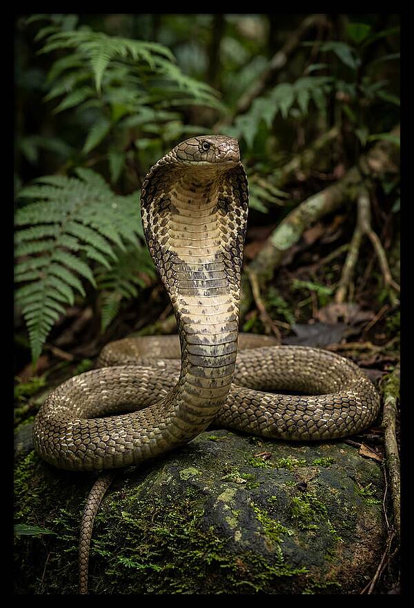 King Cobra In The Wild