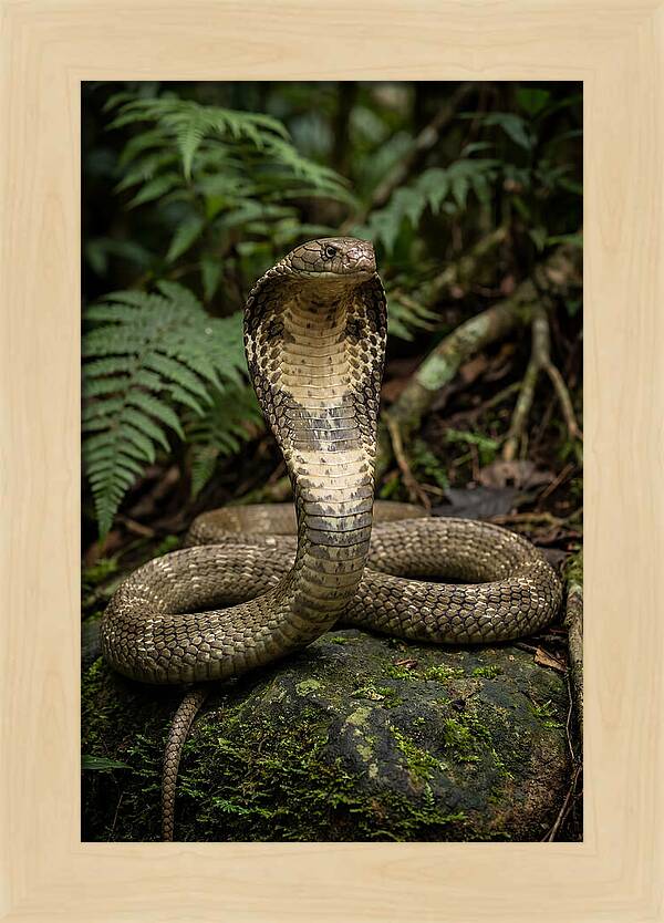 King Cobra In The Wild