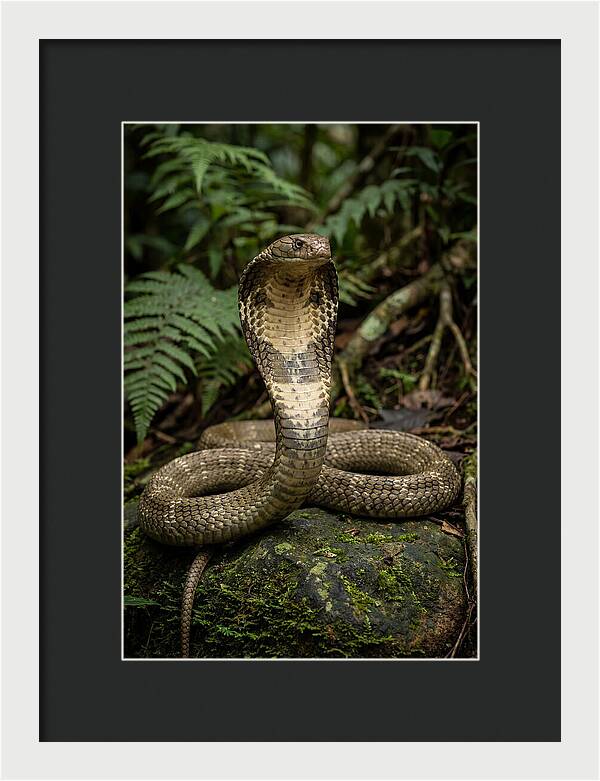 King Cobra In The Wild