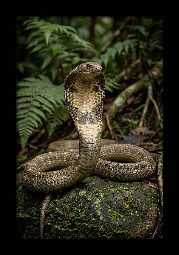 King Cobra In The Wild