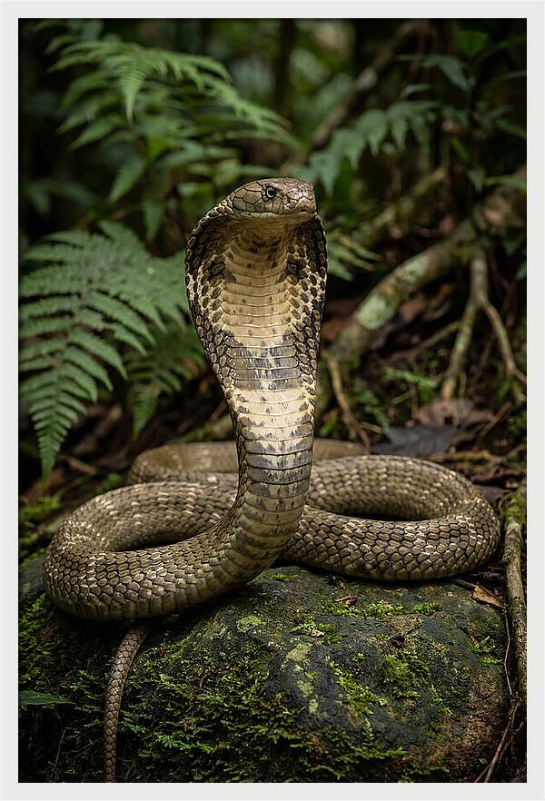King Cobra In The Wild