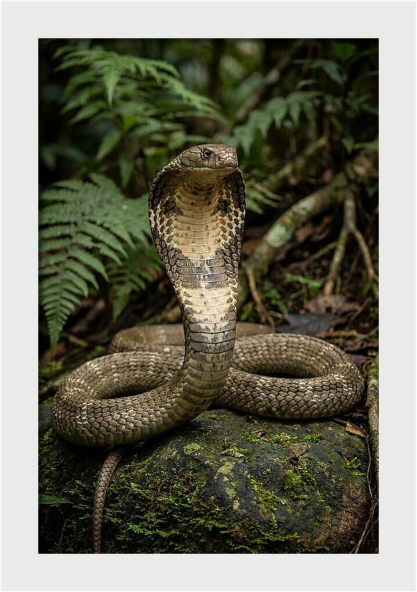 King Cobra In The Wild