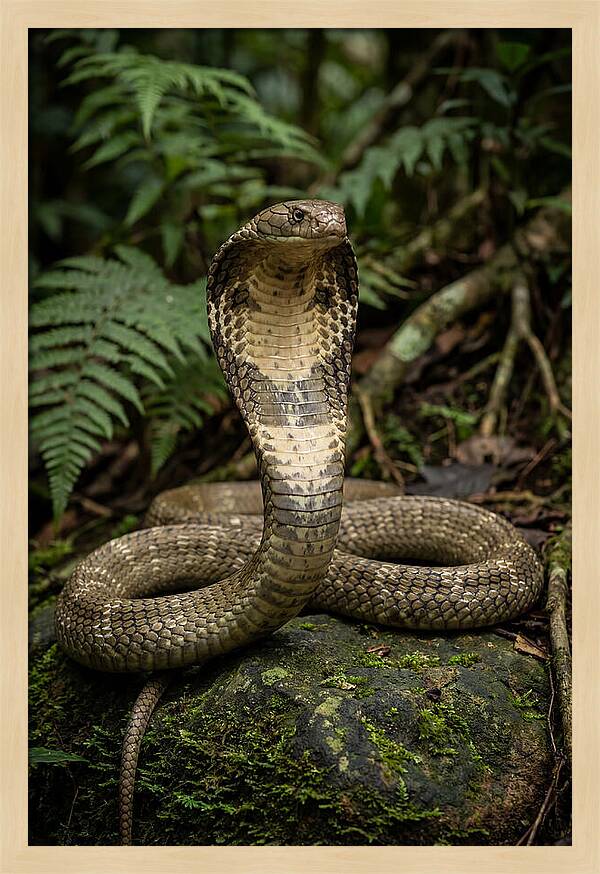 King Cobra In The Wild