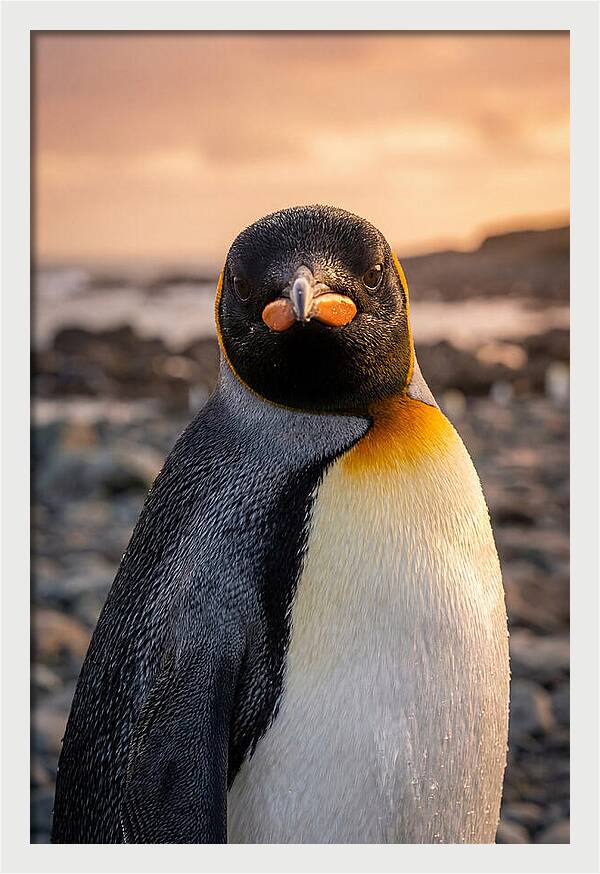 King Penguin Portrait