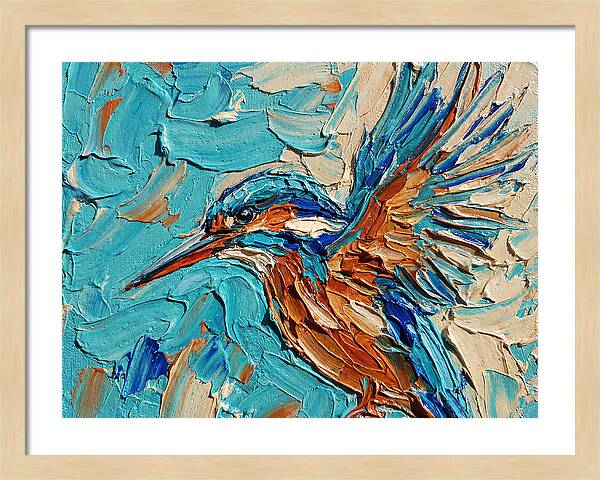 Kingfisher In Vibrant Colors