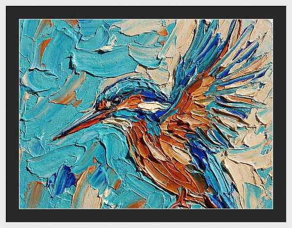 Kingfisher In Vibrant Colors