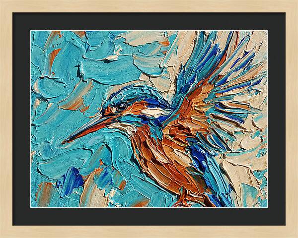 Kingfisher In Vibrant Colors
