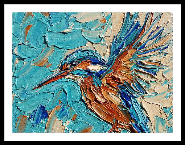 Kingfisher In Vibrant Colors