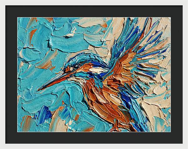 Kingfisher In Vibrant Colors