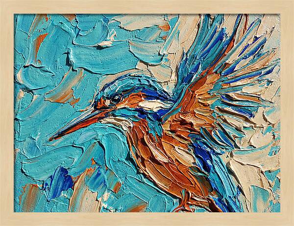 Kingfisher In Vibrant Colors