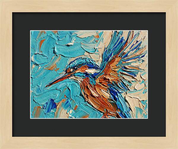 Kingfisher In Vibrant Colors
