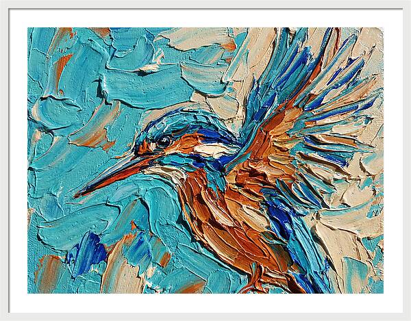 Kingfisher In Vibrant Colors