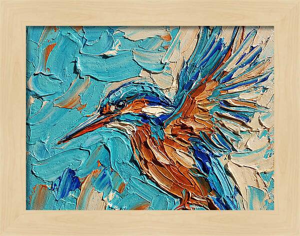 Kingfisher In Vibrant Colors