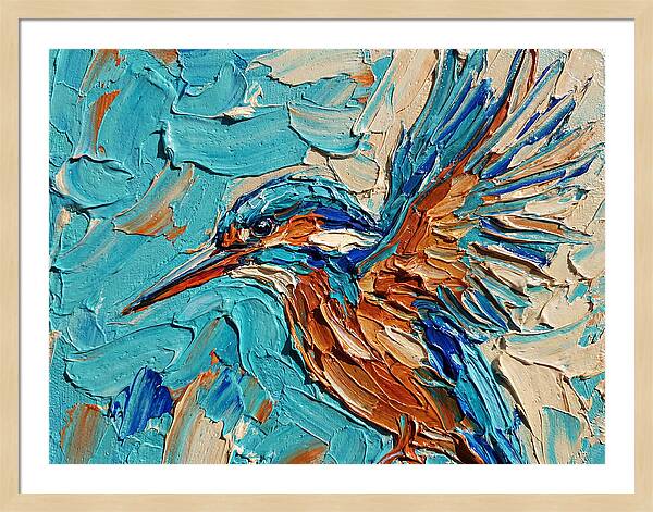 Kingfisher In Vibrant Colors