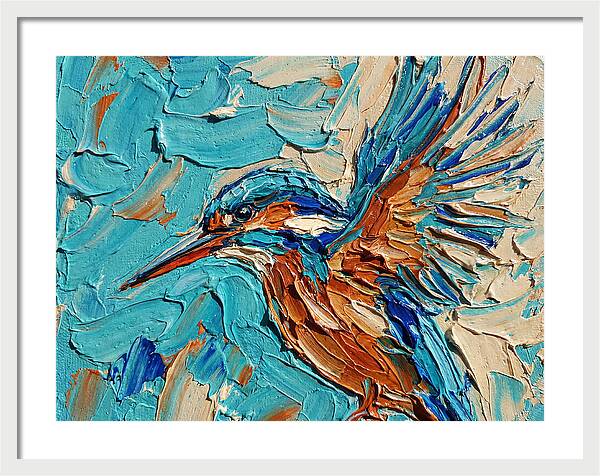 Kingfisher In Vibrant Colors