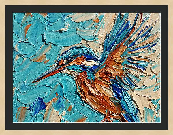 Kingfisher In Vibrant Colors