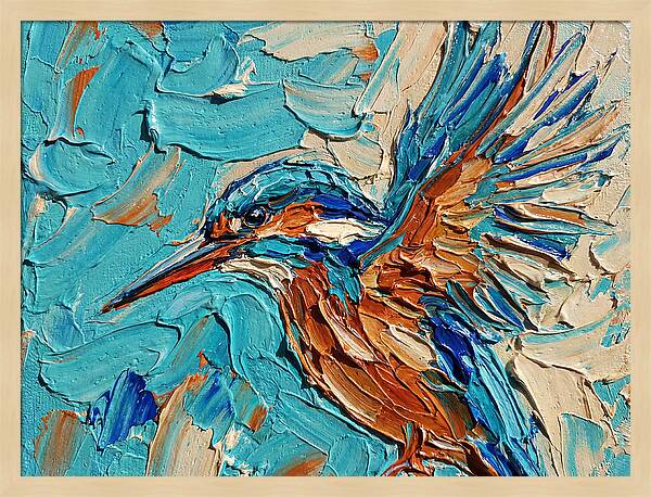 Kingfisher In Vibrant Colors
