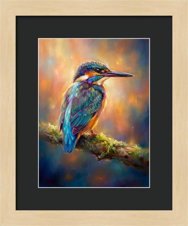 Kingfisher Perched
