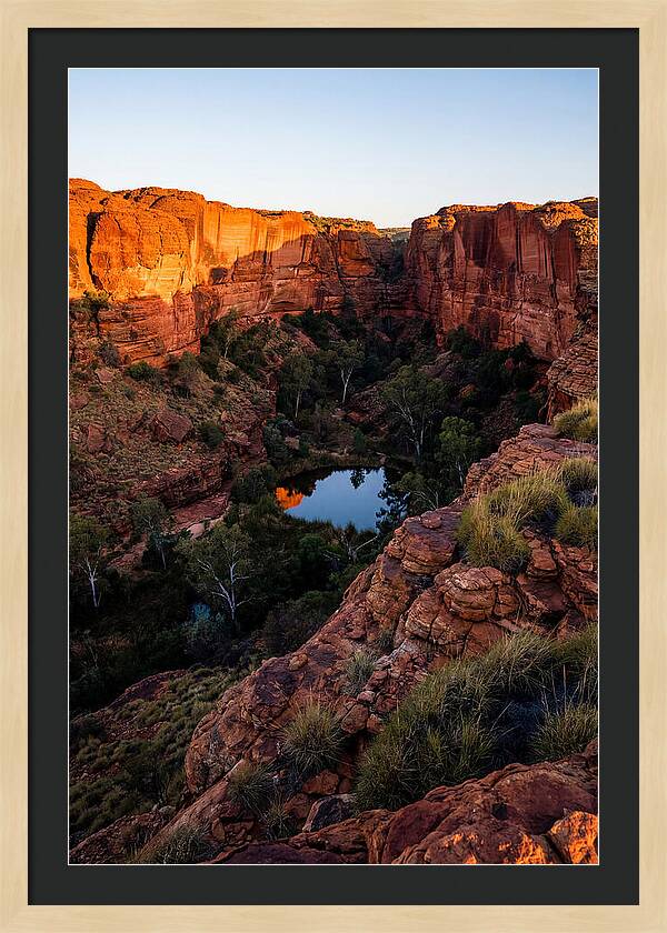 Kings Canyon At Sunrise