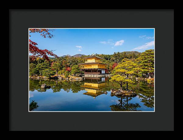 Kinkakuji Reflected In Tranquil Waters
