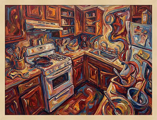 Kitchen Chaos In Color