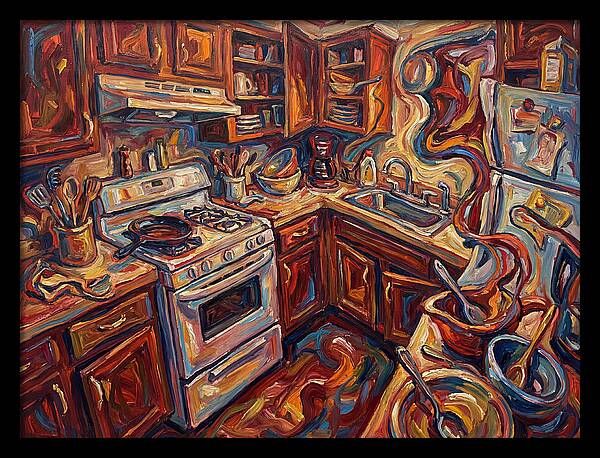 Kitchen Chaos In Color