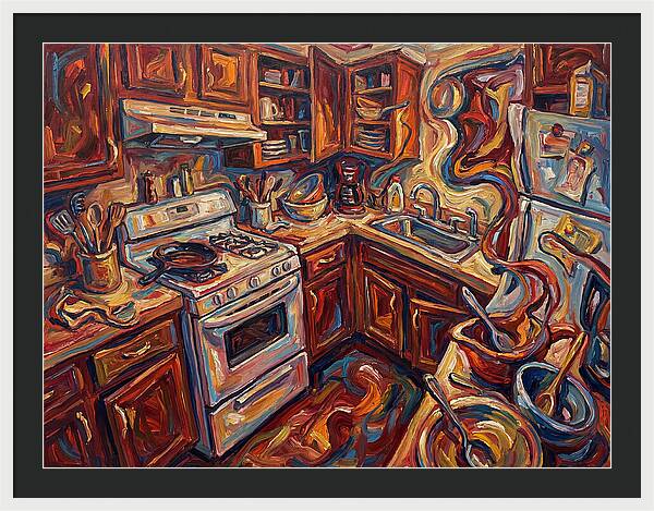 Kitchen Chaos In Color