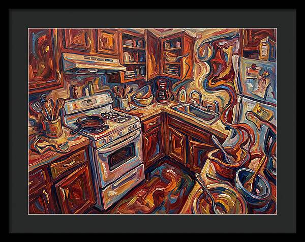 Kitchen Chaos In Color