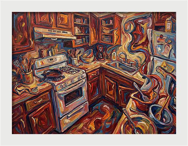 Kitchen Chaos In Color