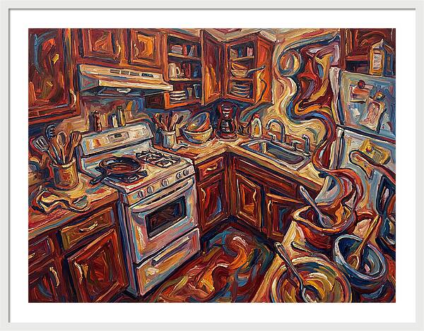 Kitchen Chaos In Color
