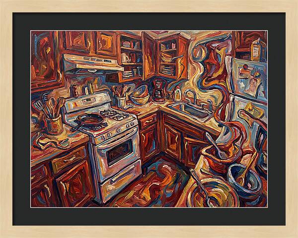 Kitchen Chaos In Color